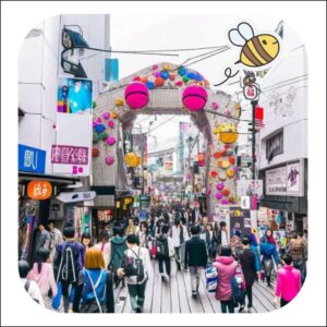 Harajuku es un barrio famoso en Japón