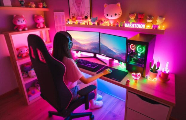 Cómo crear la habitación gamer perfecta (sí, se puede conseguir).